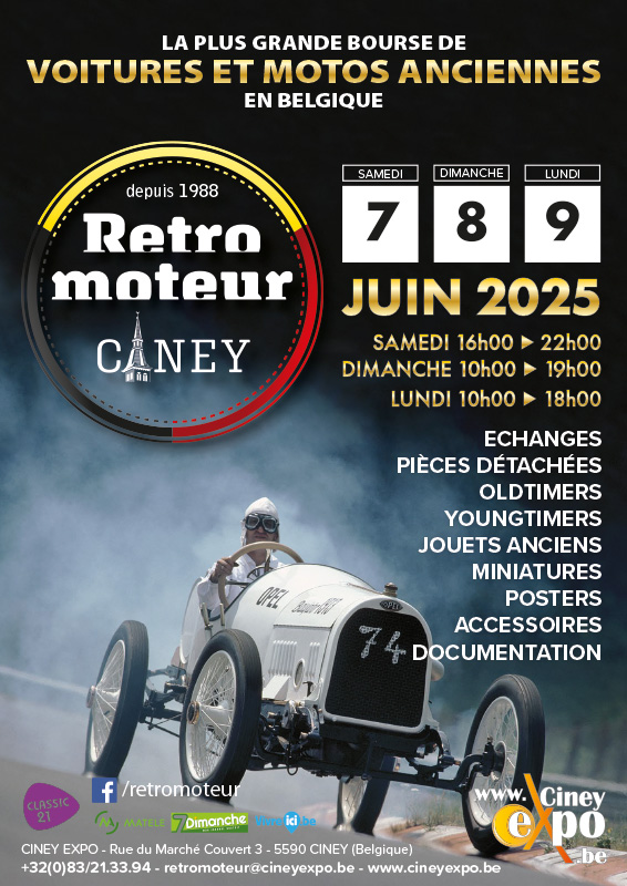 Rétromoteur de Ciney 2025